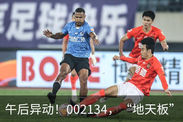 午后异动！002134，“地天板”！