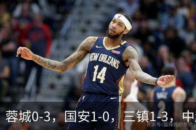 蓉城0-3，国安1-0，三镇1-3，中超最新排名出炉！蓉城夺冠再延期