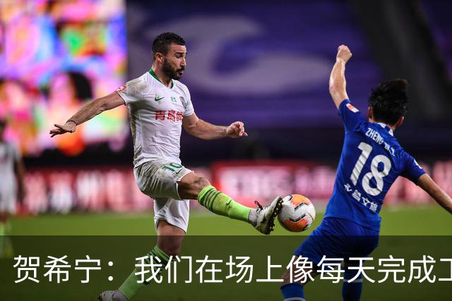 贺希宁：我们在场上像每天完成工作一样 完全可以干其他有意义的事